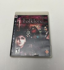 Folklore Sony PlayStation 3 PS3 Game with Case 2007 Action RPG w/ booklet