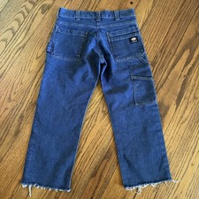 DICKIES SKATEBOARDING Denim Jeans Carpenter Pants Workwear Skater Actual 30  