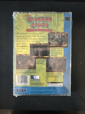 New Factory Sealed Masked Rider: Kamen Rider ZO (Sega CD, 1994