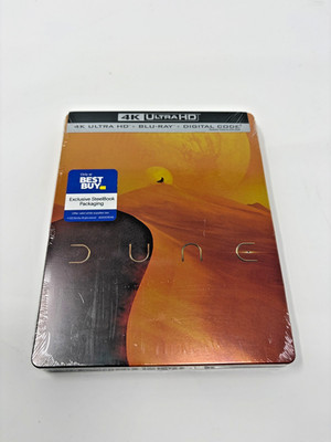 NEW Dune (2021) Steelbook (4K Ultra HD + Blu-ray + Digital) DENT