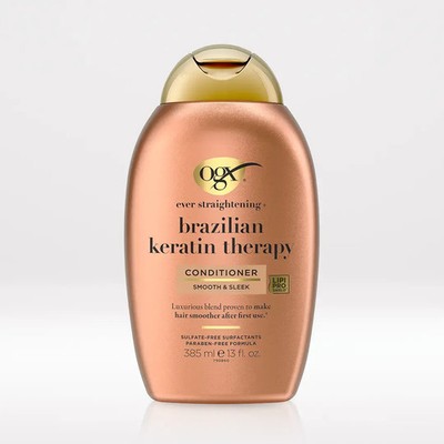 OGX Brazilian Keratin Therapy Conditioner for Smooth & Sleek Hair 13 Oz