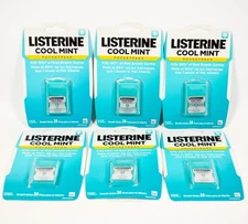 6 Packs of Listerine COOL MINT Pocket Pak 24 count Breath Strips 144Strips Total