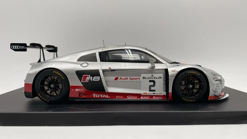 SPA5021500435 Sparkmodel Audi R8 LMS 24h Spa 2015 1/18 - Immagine 4 di 4