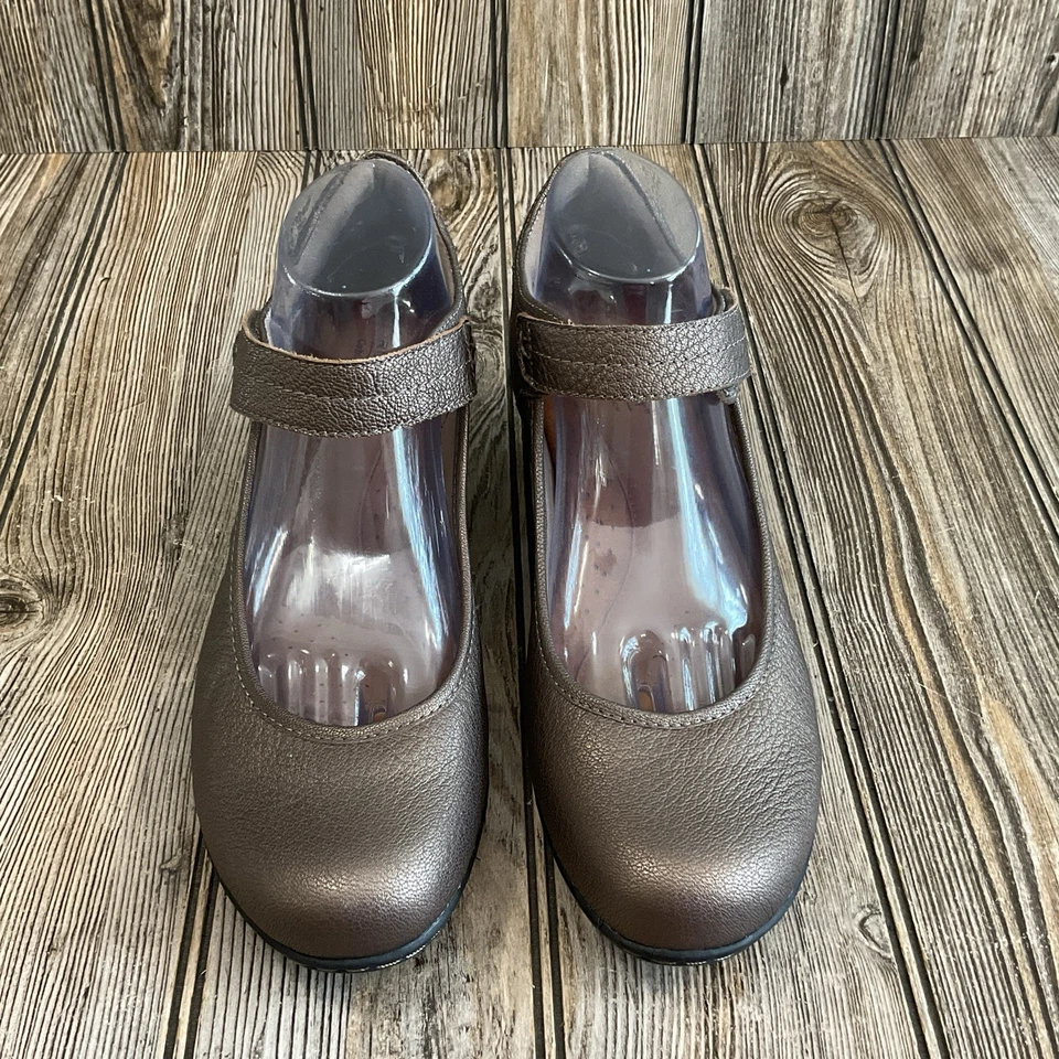 Rockport Cobb Hill Womens Leather Shoes Mary Jane Strap Heels Pumps Brown 9.5 M - Image 2 of 4