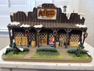 Cracker Barrel Christmas Village Light-Up Old Country Store w/ Cord - 2005