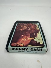 Vintage 8 Track Tape ; Johnny Cash Best Of Vol I