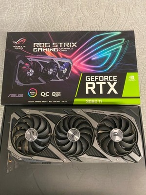 ASUS ROG Strix Gaming RTX 3060 Ti 8GB GDDR6 Graphics Card