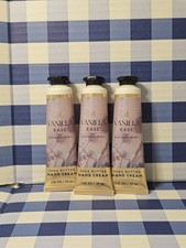 New Bath And Body Works Vanilla Ease Shea Butter Hand Cream 1oz Tube- Lot of 3