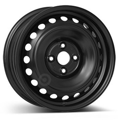 ALCAR STEEL 15'' 6J 4x100 ET 46 54 BLACK Car Iron Wheels