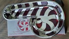 Vintage Silver Plated 8” Candy Cane Design Candy Dish Collection By Godinger Pre — photo 2