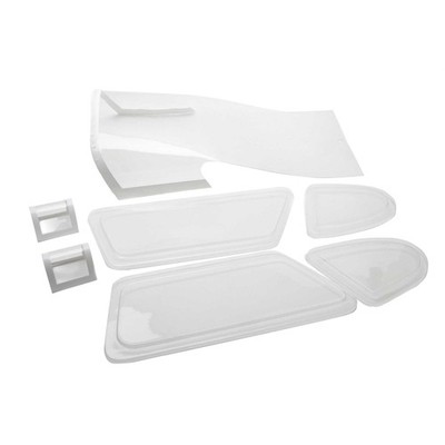 Hangar 9 Window Set XCub 60cc and light covers HAN526011 Replacement Airplane