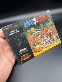 Arch-Rivals (Acclaim, 1990) Juego NES con Caja y Manual ~ Probado y Manual