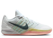 Women's 7, Youth 5.5Y Nike Sabrina 3 HF2881-100 Silencer Basketball Shoes White