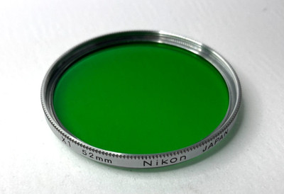 Nikon X1 52mm Green Filter Japan #3925