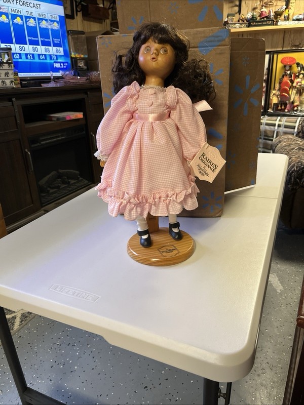 Raikes Originals Molly Doll with Stand The Good Company A Robert Raikes Original