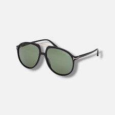 Tom Ford FT1079 Men's Black Archie Aviator Sunglasses 58-15-140