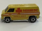 Hot Wheels Non-Redline Paramedics Ambulance Van with Clean Decals VN Mint