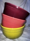 Fiesta GUSTO BOWL (3) Purple, Pink, Green