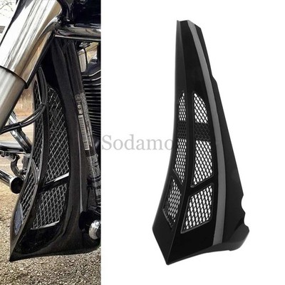 Motorbike Stretched Tall Chin Spoiler Scoop For Harley Touring Road Street Glide