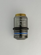 Olympus LCPlanFl 40×/0.60  ∞/0 LWD Microscope Objective Lens RMS W/ Correction