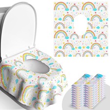 20 Pack Disposable Toilet Seat Covers Extra Large Waterproof Toddler Potty