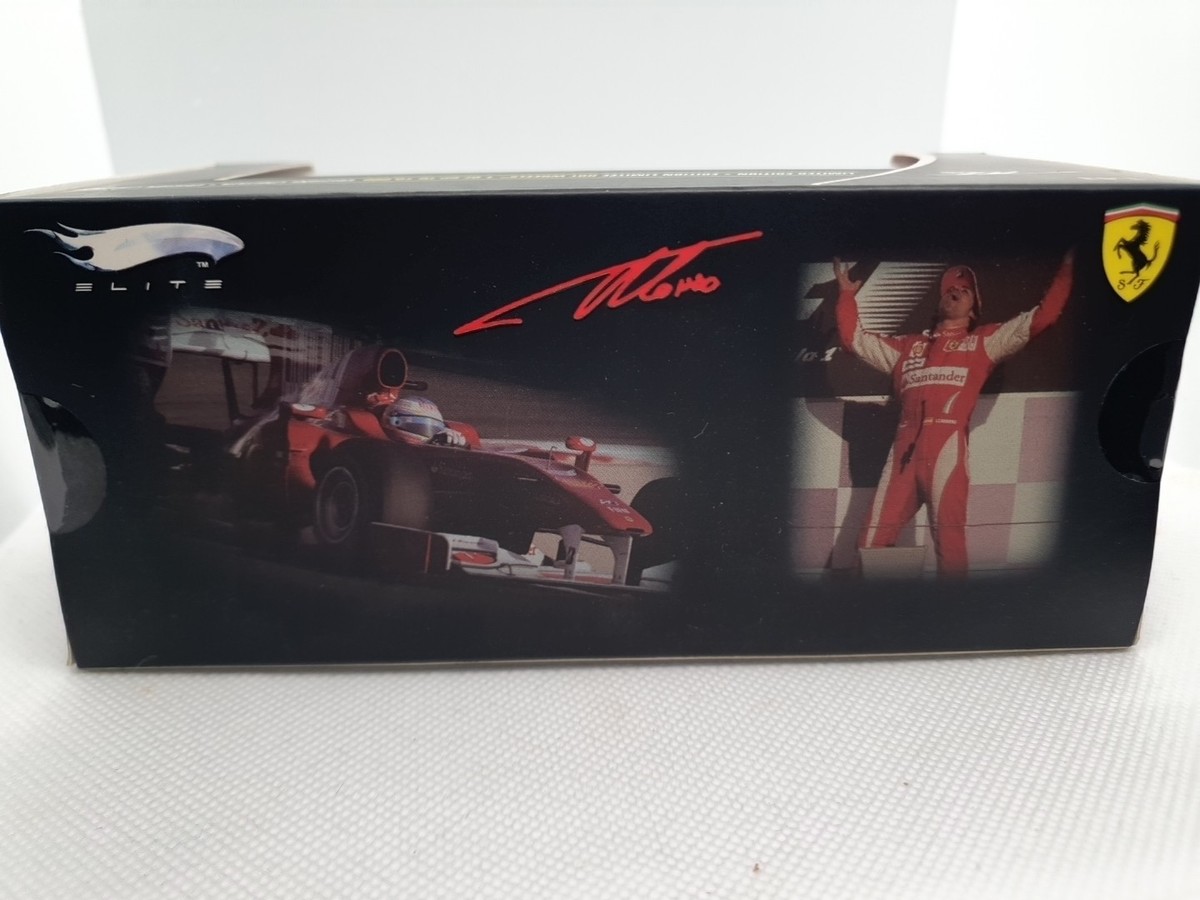 Hot Wheels Elite T6266 Ferrari F10 F1 2010 Bahrain GP Fernando