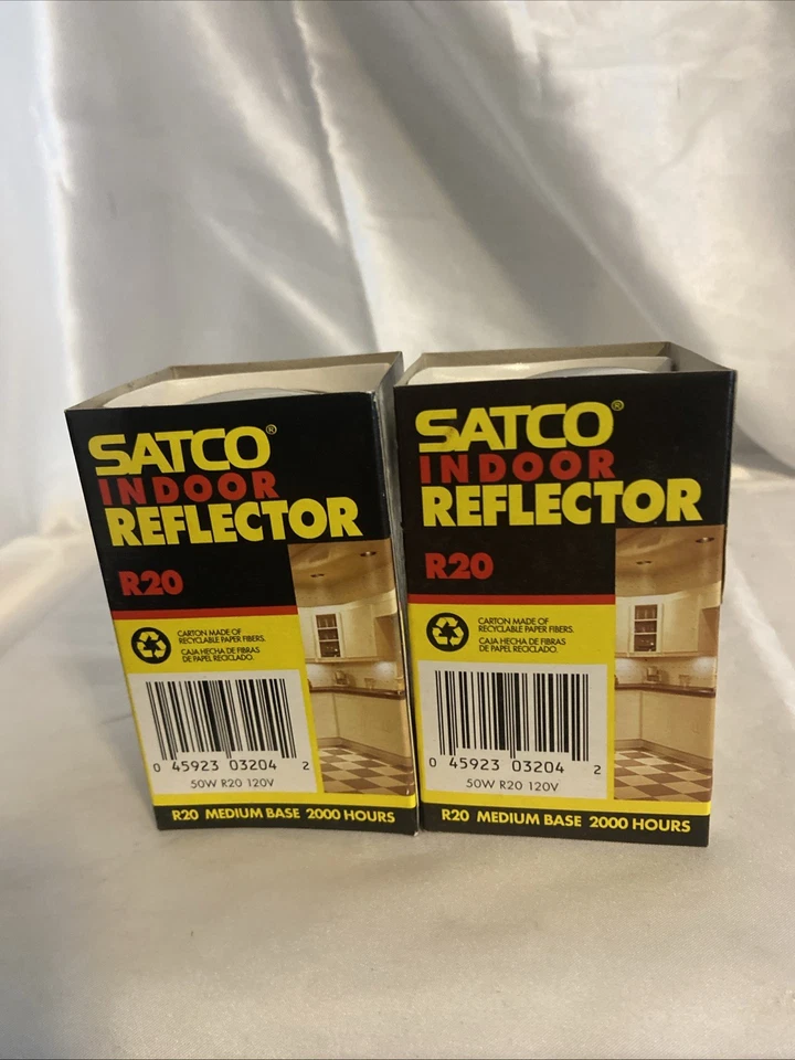2-satco S3204 Reflector Indoor Floodlamp 50w R20 - Image 4 of 4