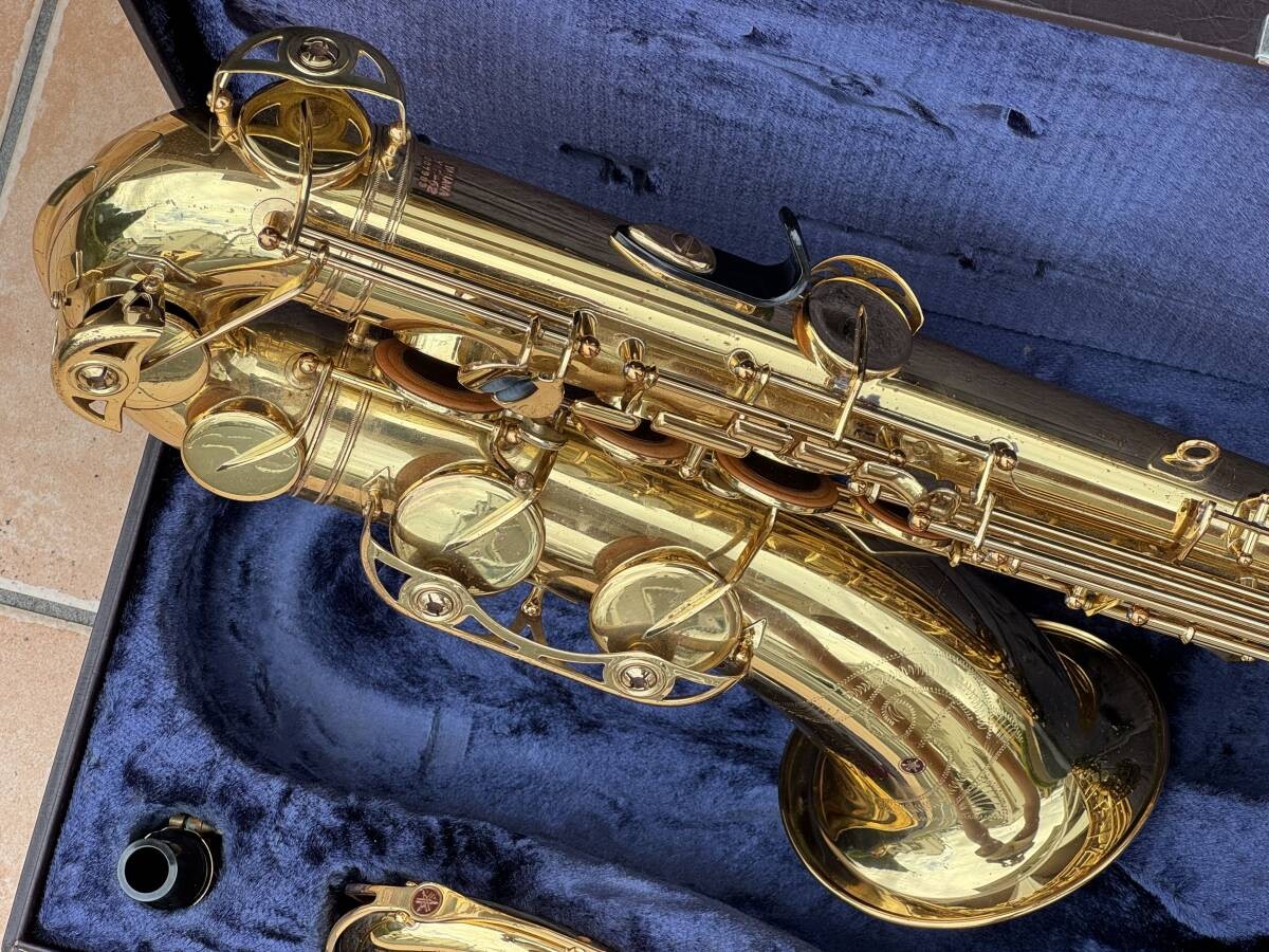 Yamaha Tenor Saxophone YTS-62 Purple Logo Print Era Japan w/ Case