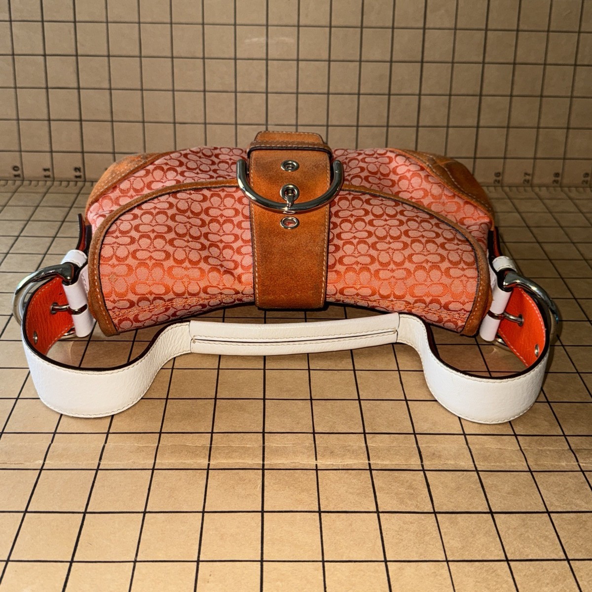 COACH Soho shoulder bag, one-shoulder, orange. SEE PHOTOS | eBay