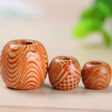  100 Pcs Perle Di Legno La Produzione Gioielli Distanziatori Tallone