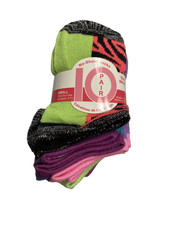 girls no show ankle socks 10 pairs size small shoe 4 - 7.5