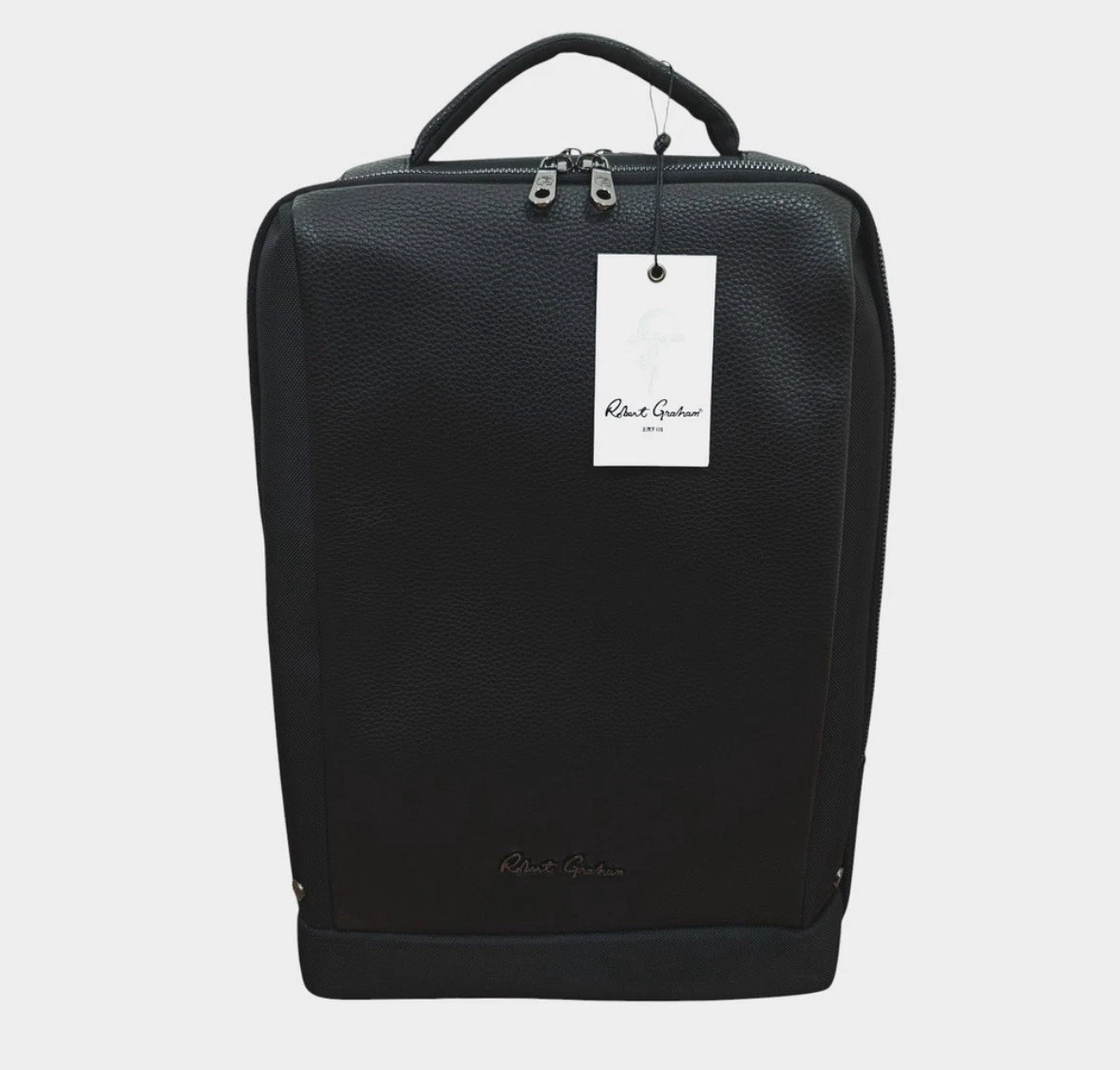 Black Marlo Backpack Robert Graham Unisex Robert Graham | Bags | Robert Graham Marlo Leather Black  main image 4