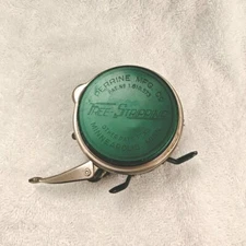 Vintage ~ Fly Fishing Reel ~ Free Stripping ~ No.57P ~ PERRINE CO. Nice!