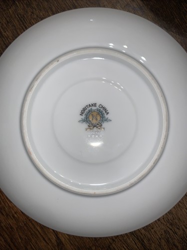 RARE Flat Cup & Saucer Tea Set Of 5 #5548 Noritake China Japan MCM Atomic ? - Picture 5 of 12