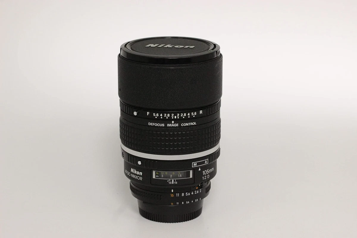 Nikon AF FX DC-NIKKOR 105mm f/2D Telephoto Lens with Auto Focus  for...(skr-3103)