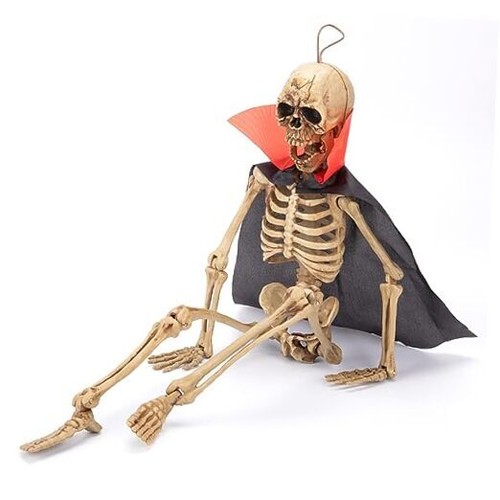 Halloween Skeleton Decorative Vampire - Spooky Lawn & Haunted House Props with