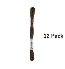 Anchor Six Strand Embroidery Floss 8.75 Yards, Tawny Dark, 12 per Box