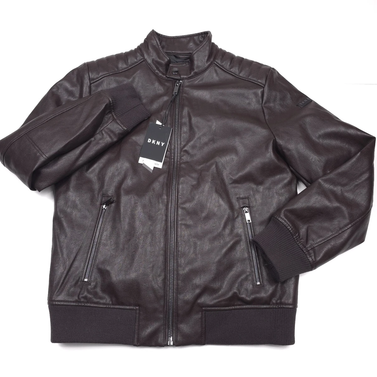 DKNY Leather Jacket products for sale | eBay