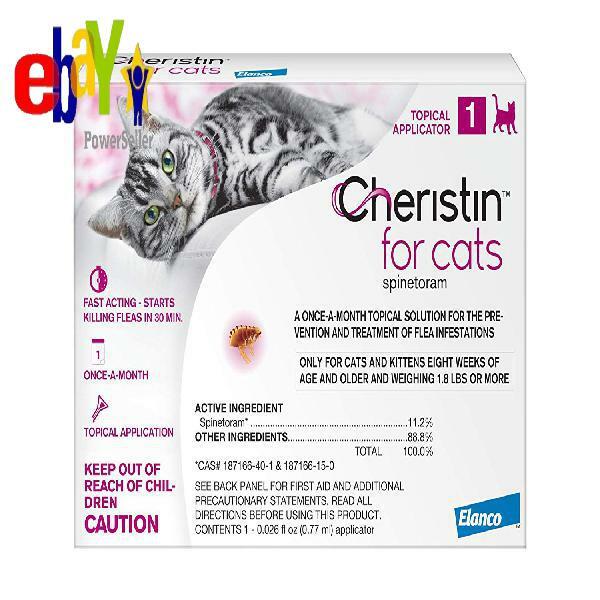 Cheristin For Cats Topical Liquid Flea Treatment, eBay