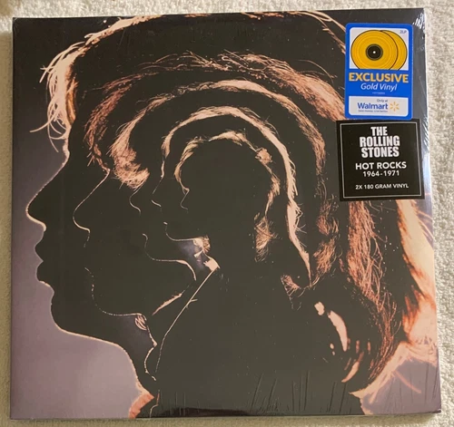The Rolling Stones - 2LP Gold Colored Vinyl, 2022 Walmart Exclusive, sealed