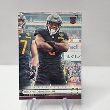 Brian Robinson Jr Rookie 2022 Panini Chronicles Photogenic #PH-32 Football Card