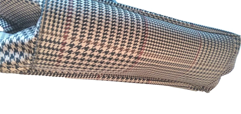 Ralph Lauren Women’s Plaid Houndstooth Handbag - Image 3 of 4