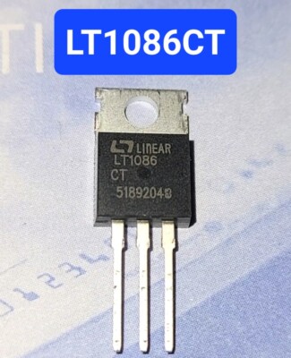  Original LINEAR TECHNOLOGY LT1086CT POSITIVE ADJ VOLTAGE REGULATOR 1.5A, US