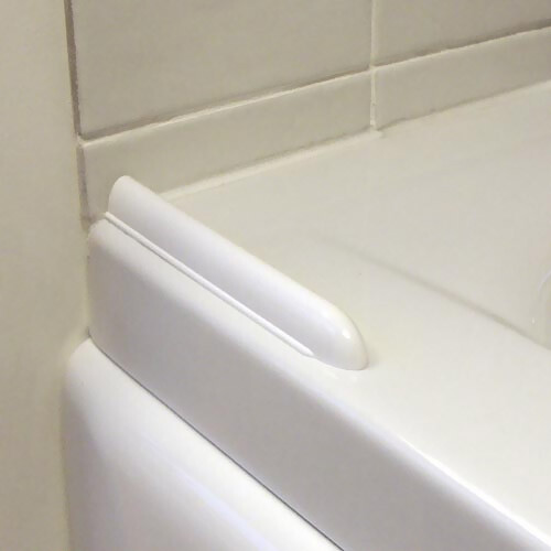 Splash Drip Guard for Bathtubs to Prevent Shower Waterflow Sold Individually