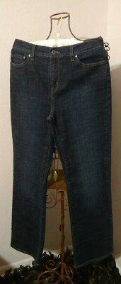Levi's Womens Perflect Sliming Boot Cut 512 Jeans ~ Size 10 Medium