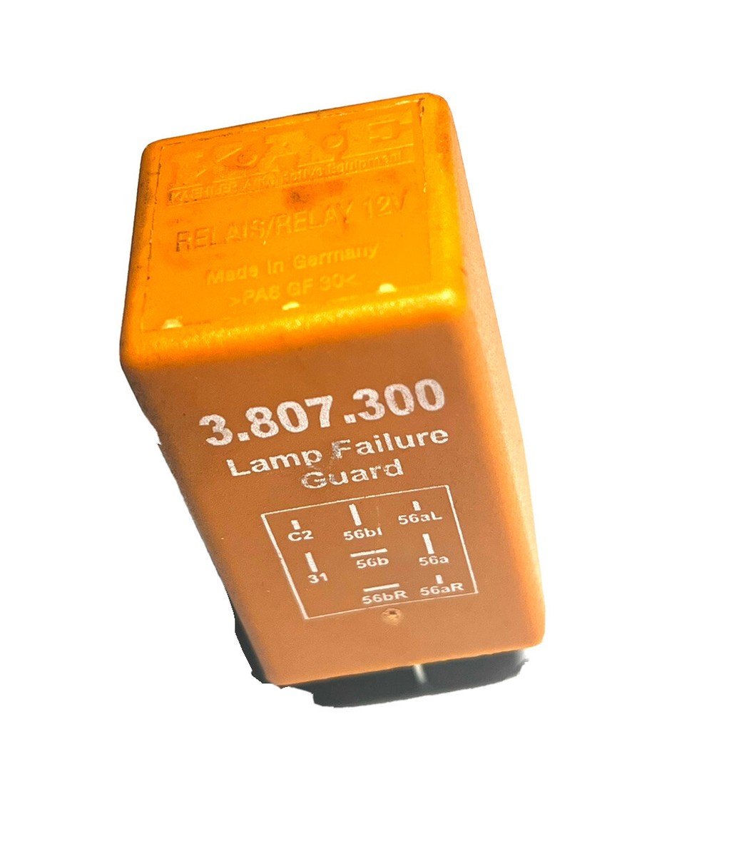 Saab 900 9000 9-3 Lamp Failure Guard Relay Unit P: 3.807.300 OEM