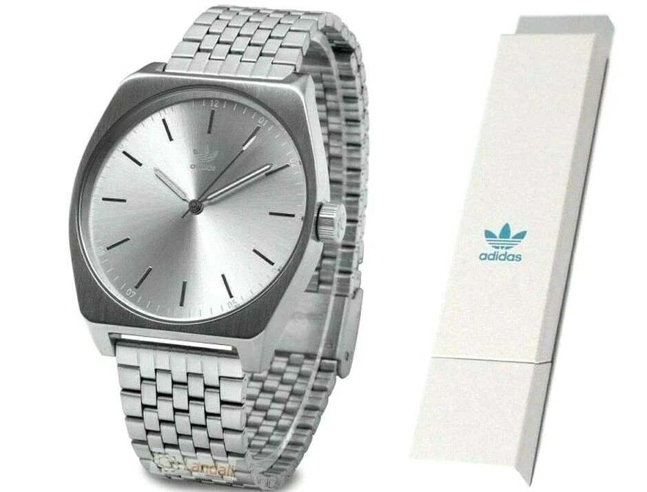 Adidas Process M1 Men's Silver Dial Stainless Steel 38mm Watch Z021920-00