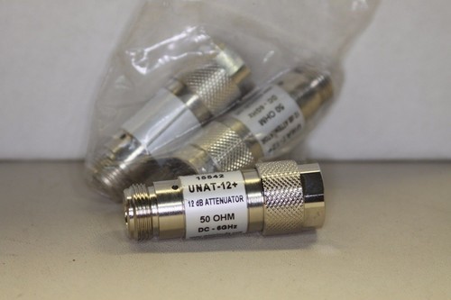 MINI CIRCUITS 50 OHM ATTENUATOR 15542 N CONNECT DC - 6 GHz 12 dB Bag of 3 - 第 1/3 張圖片