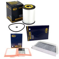 Inspektionspaket Filterset SCT FüR Mercedes C-Klasse W203 CLK 320 C209 224 PS