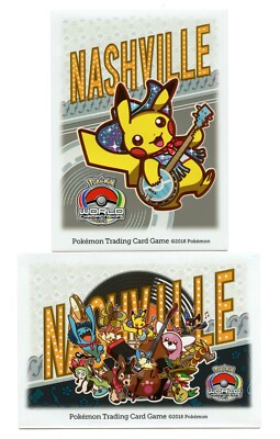 【新品未開封】 WCS2018 NASHVILLE 出場選手限定 デッキシールド ポケモンカード WCS2018 NASHVILLE デッキシールド 未開封